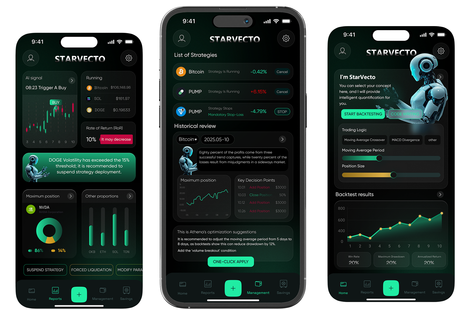 Trading App Interface